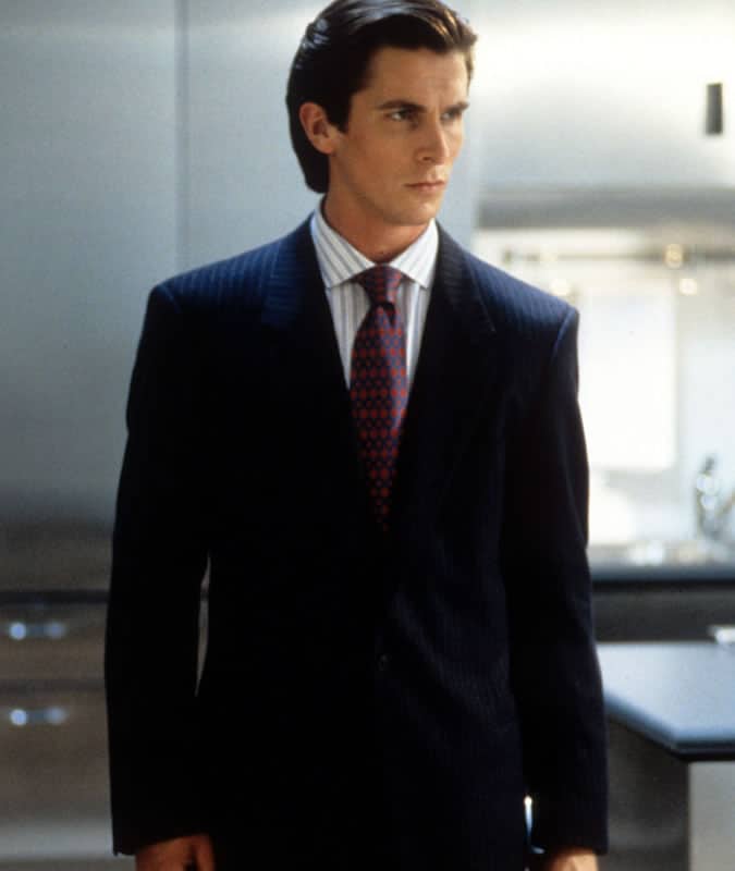 Christian Bale/Patrick Bateman in American Psycho