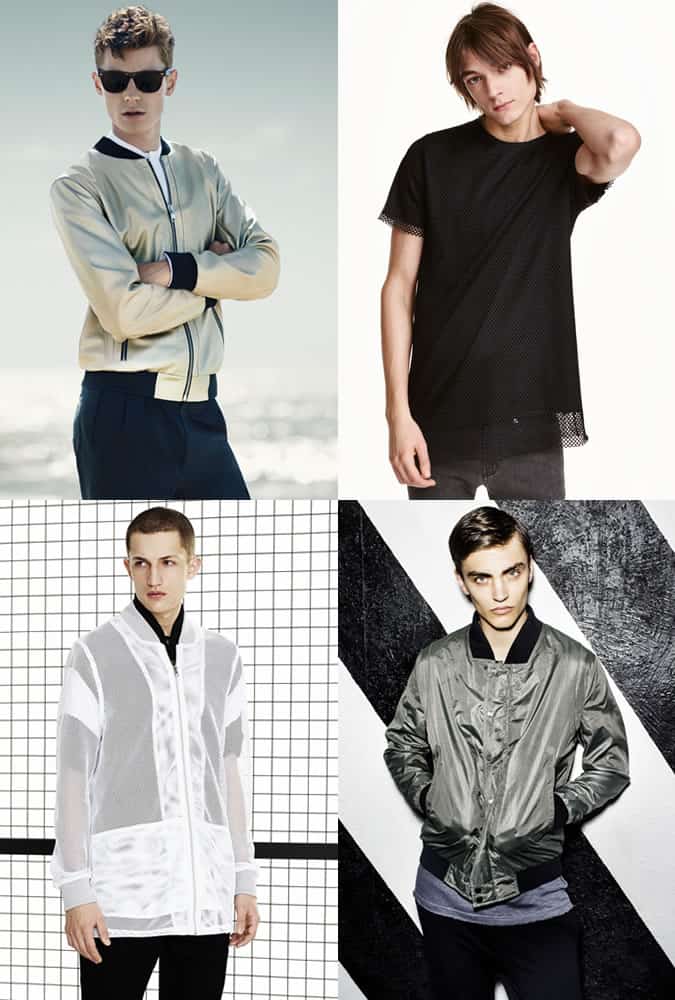 Metallic, Sheer and Mesh Fabric Outfit Inspiration Lookbook