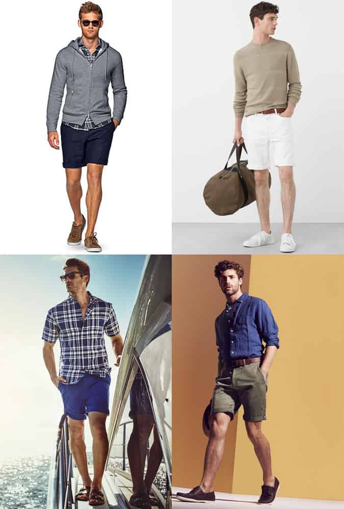 Men's Holiday/Summer Fashion Outfit Inspiration - Chino Shorts