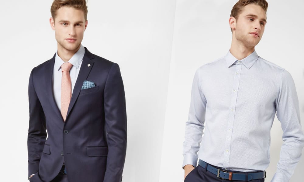 Nodeal Debonair Geo Print Cotton Shirt
