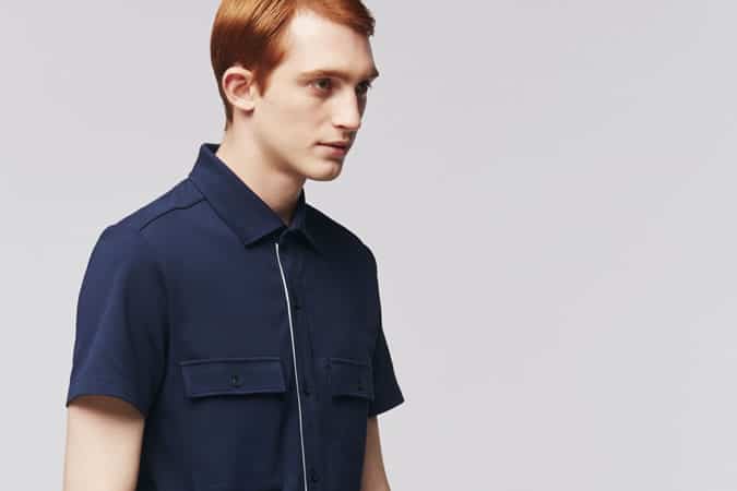 Uniqlo x Theory FULL OPEN POLO SHIRTS