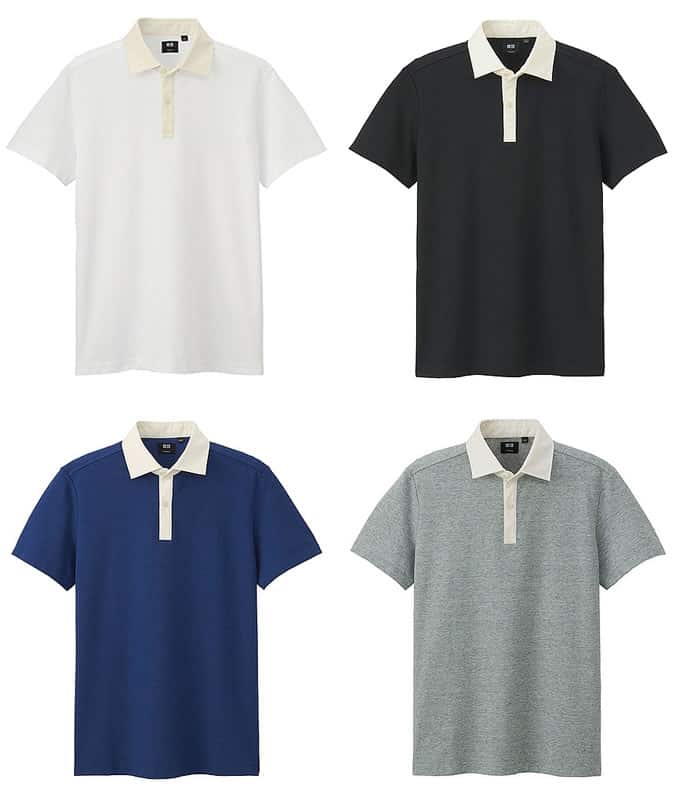Uniqlo x Theory DRY PIQUE POLO SHIRTS