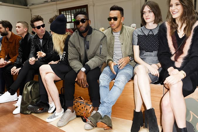 Burberry Menswear Front Row