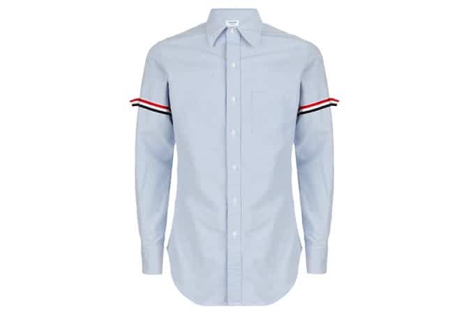 Thom Browne Stripe Armband Shirt