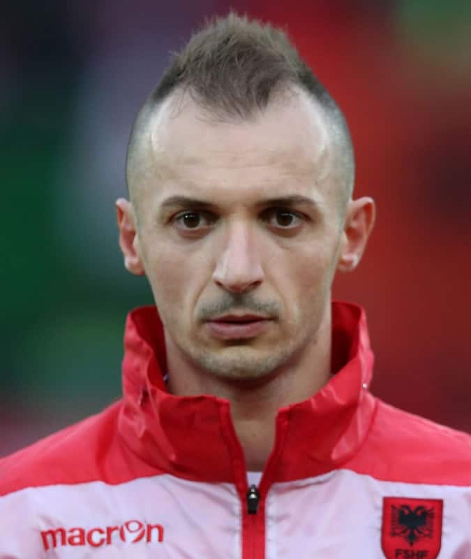 Ansi Agolli (Albania) Euro 2016 Haircut