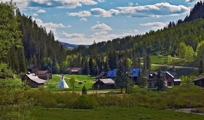 Dunton Hot Springs, Colorado, USA