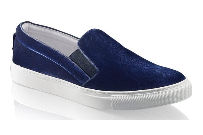 Russell And Bromley Blue Slip On