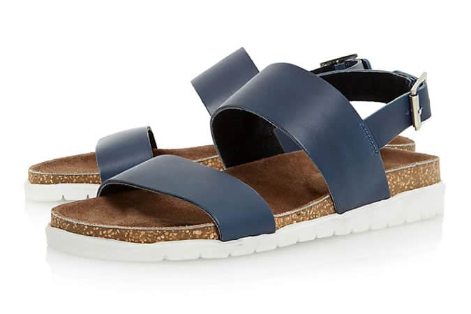 Dune Ice Pop Leather Sandal