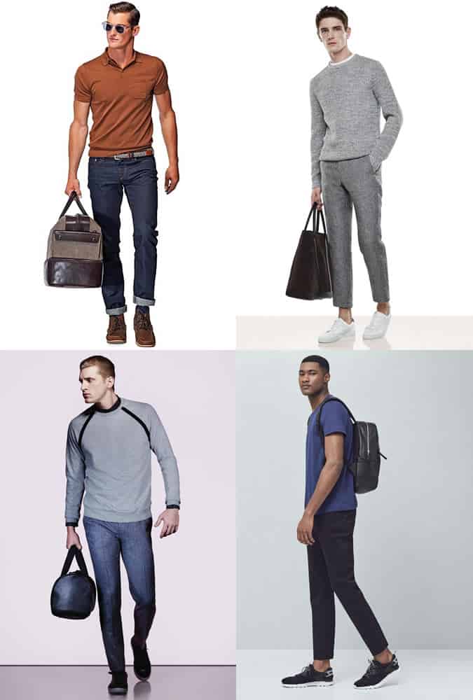 Men's Bags Outfit Inspiration Lookbook