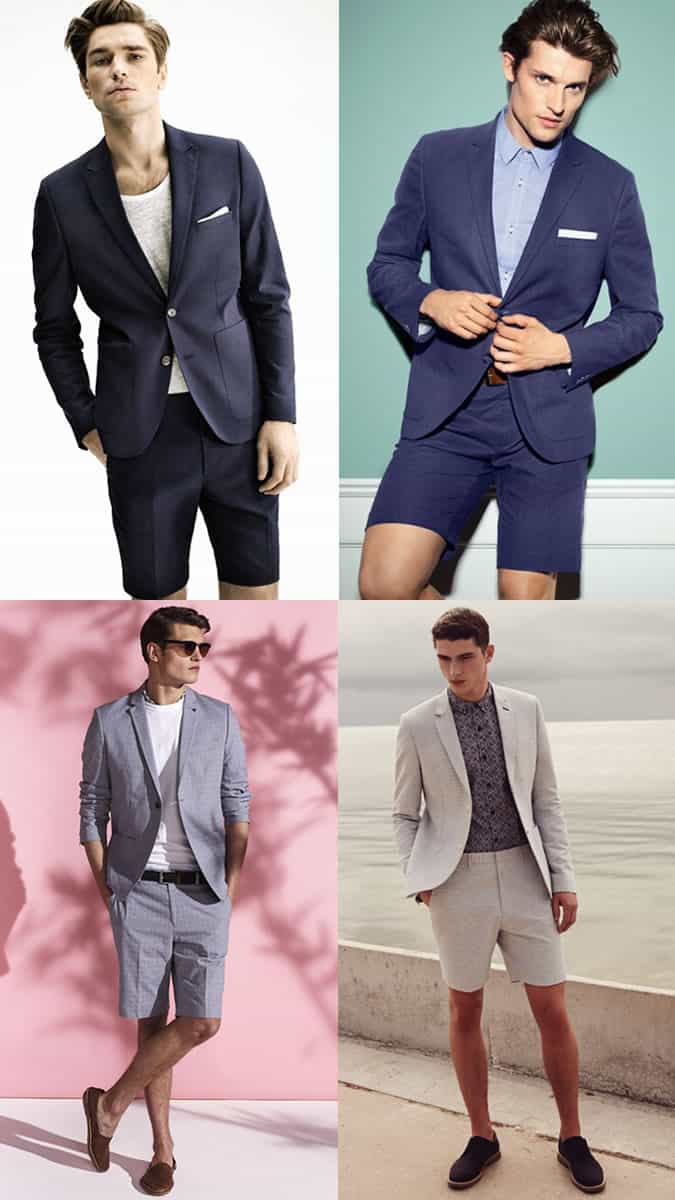 Men's Summer Tailored Shorts Office/Work Fashion/Style Outfit Inspiration Lookbook