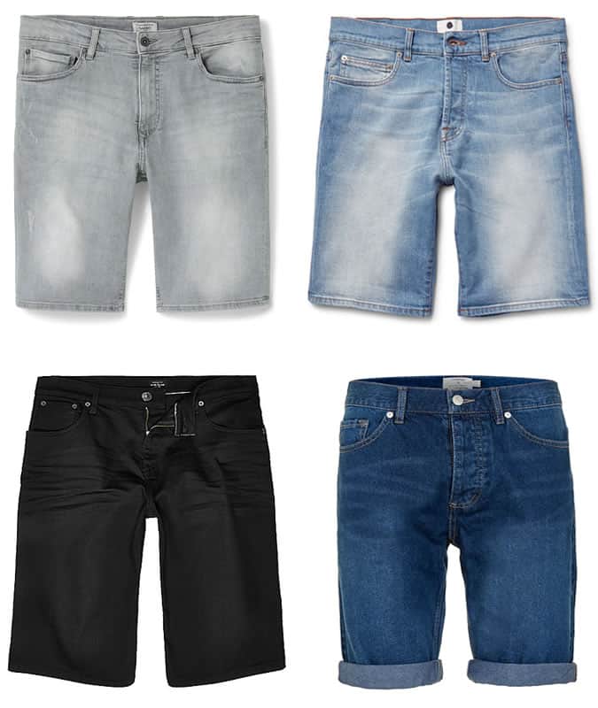 Men's Denim Shorts