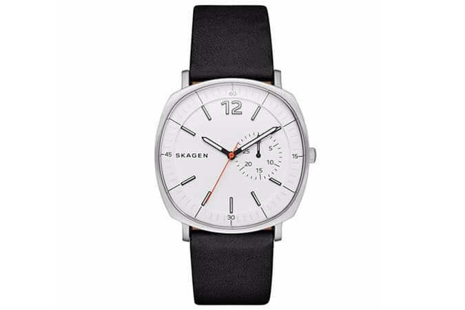 Skagen Square Face White Dial