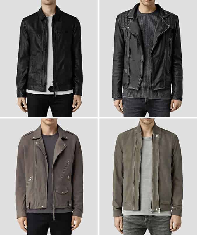 Men's AllSaints Leather Jackets