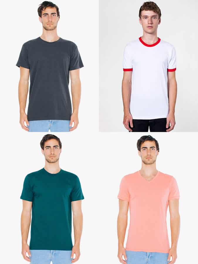 Men's American Apparel T-shirts