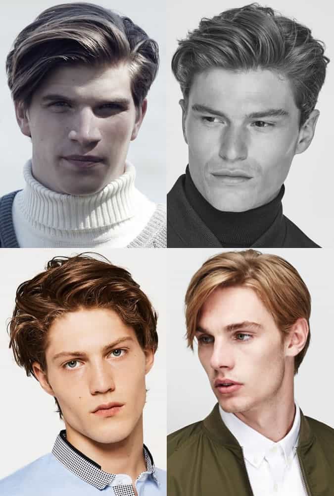 Slightly Centralised Side Parting