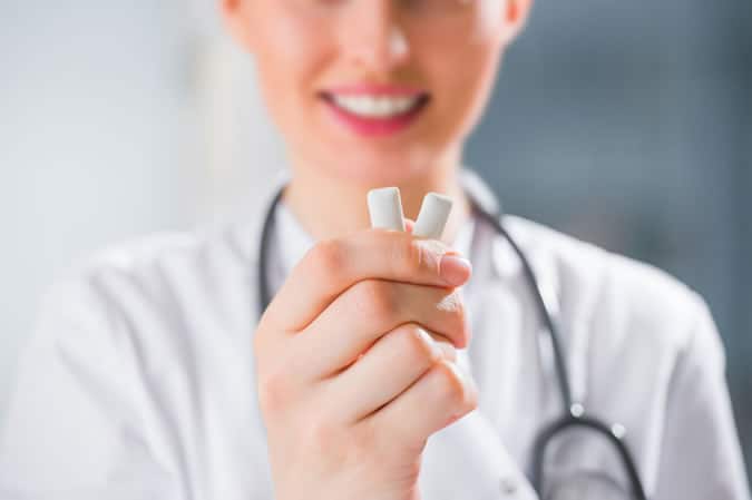 Don't exceed 2 minutes brushing, twice a day - chew gum instead