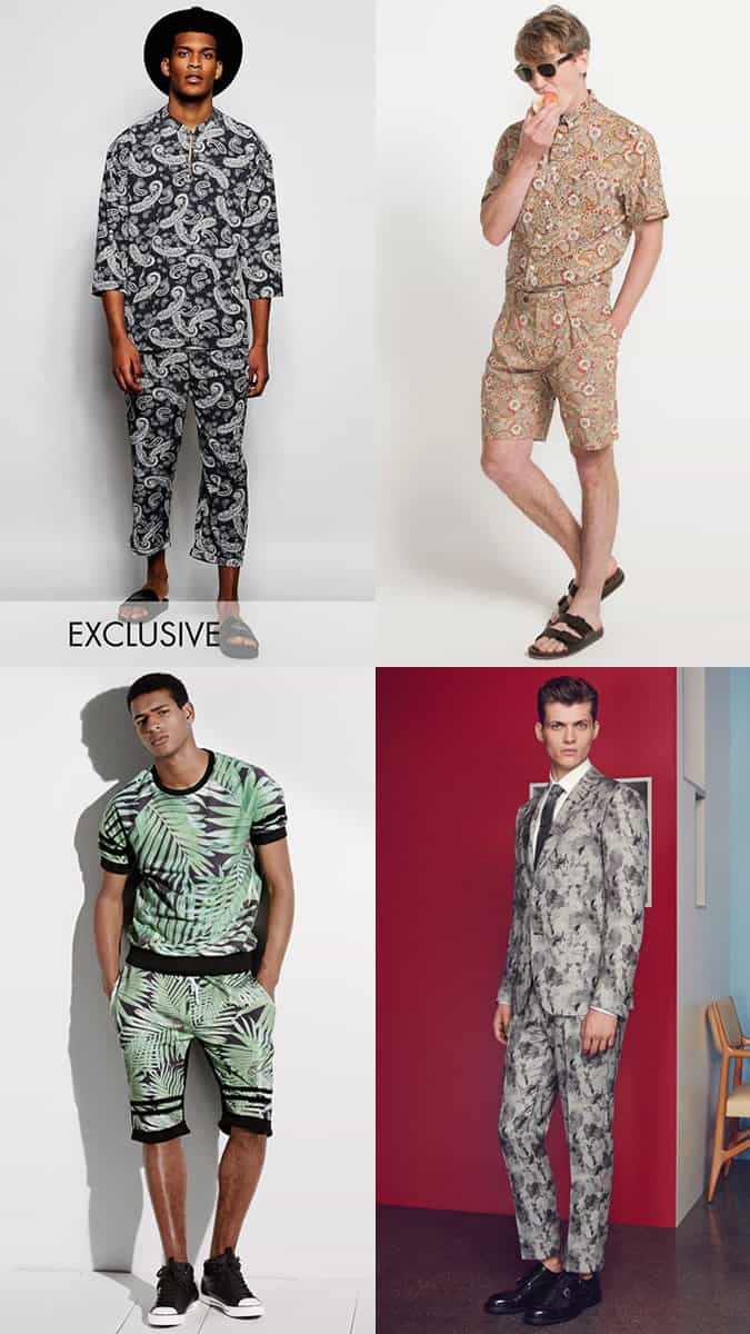 Men's Floral Coordinating Outfit Inspiration Lookbook
