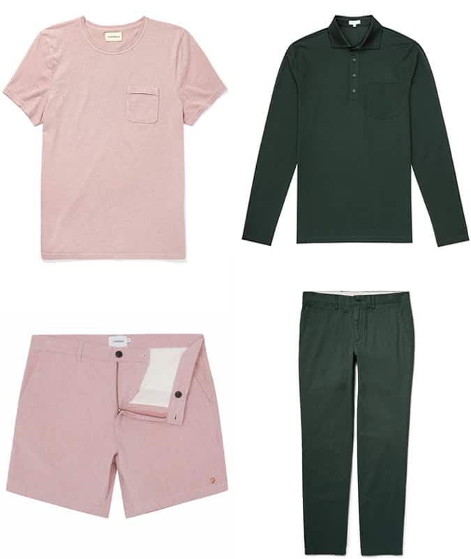Men's Bright Coloured Coordinating Pieces