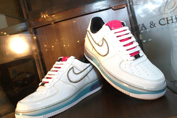 Diamond Encrusted Air Force 1