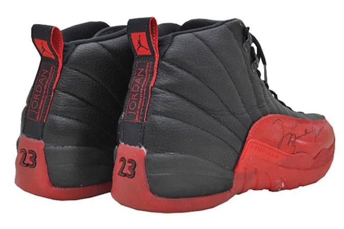 Worn Air Jordan 12 Flu Game