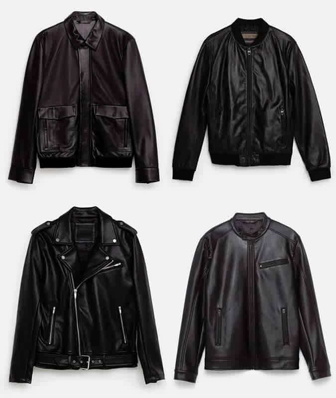 Men's Zara Leather Jackets
