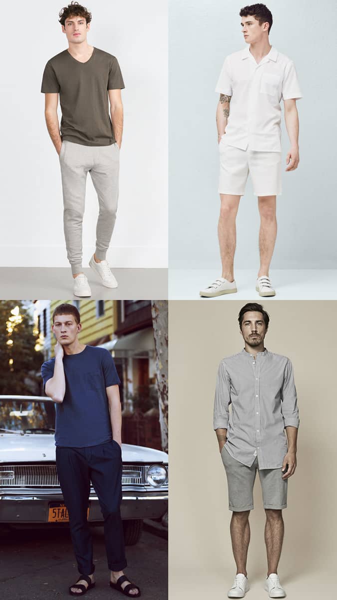 Men's Minimal Summer Fashion/Style Casual/Simple Outfit Inspiration Lookbook