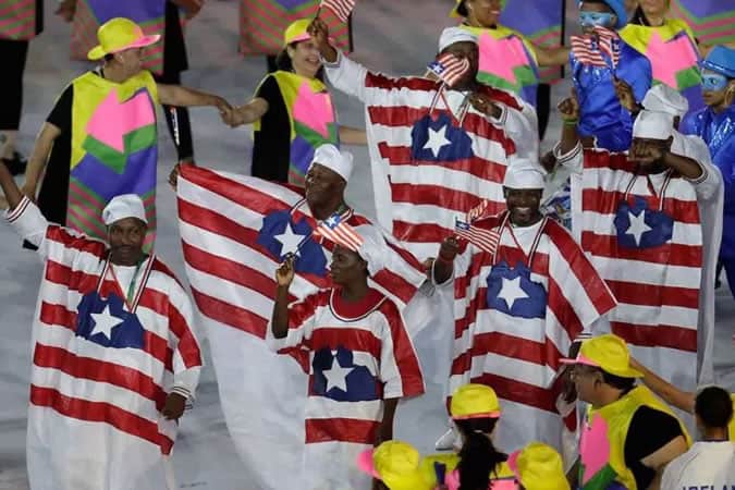 Liberia Opening Ceremony Looks