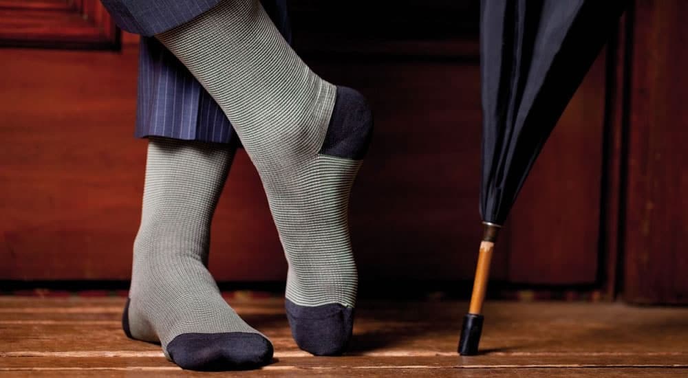 It's important to formulate your own style rules - such as only buying grey or navy socks