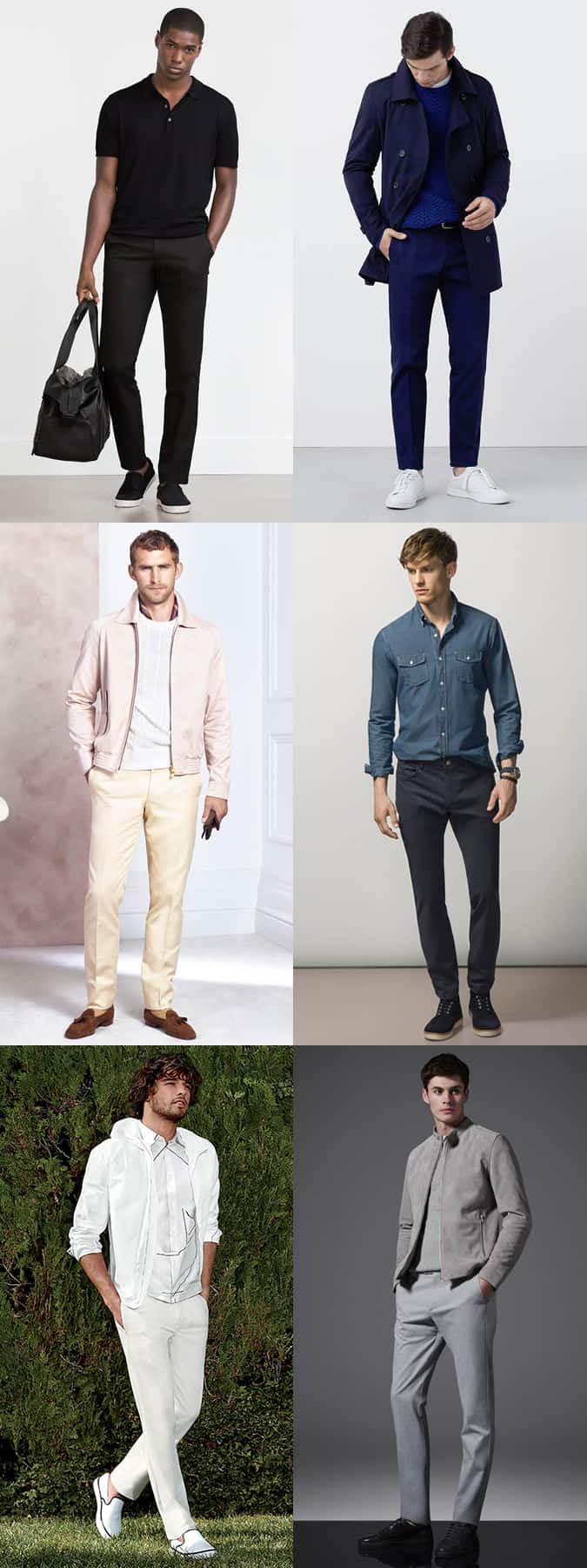 Tonal Outfit Inspiration Lookbook For Short Men