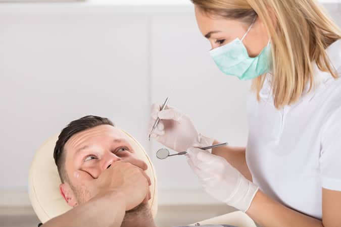Visiting the dentist
