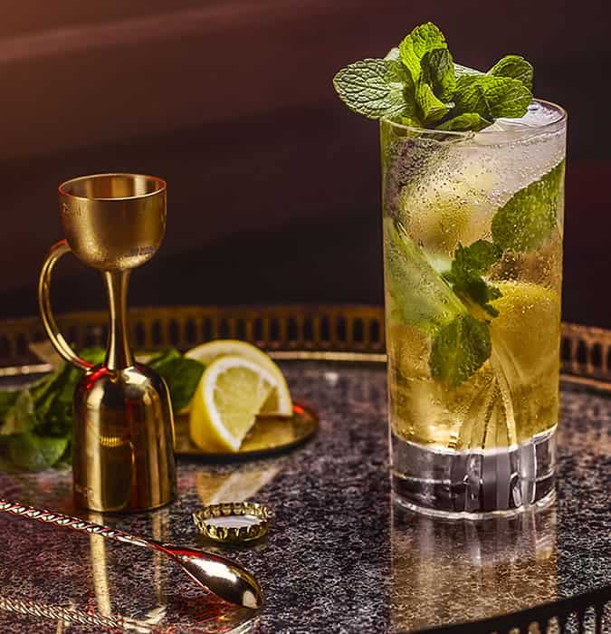 The Drambuie Collins Cocktail