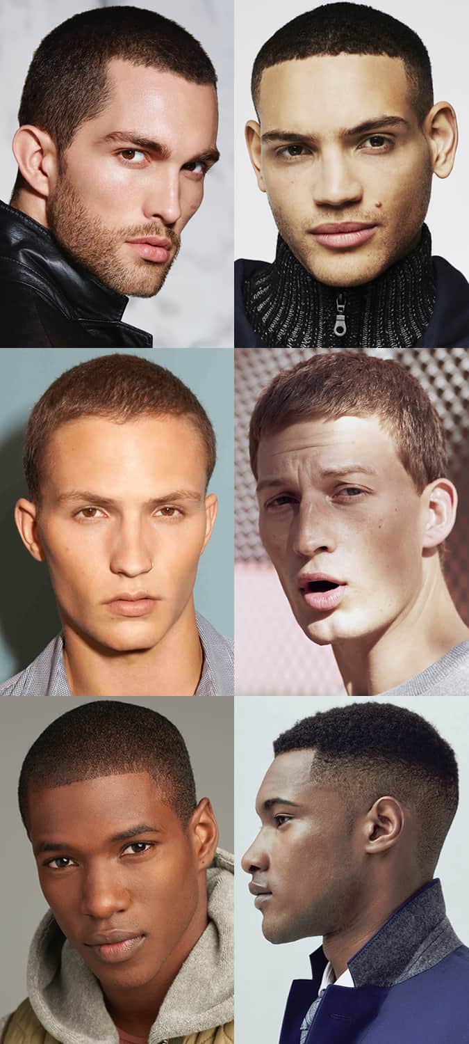 Men's Buzz Cuts/Shaved Heads Hairstyles/Haircuts