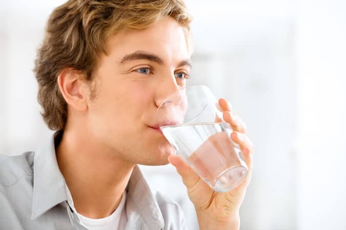 Drink more water to help beat the belly