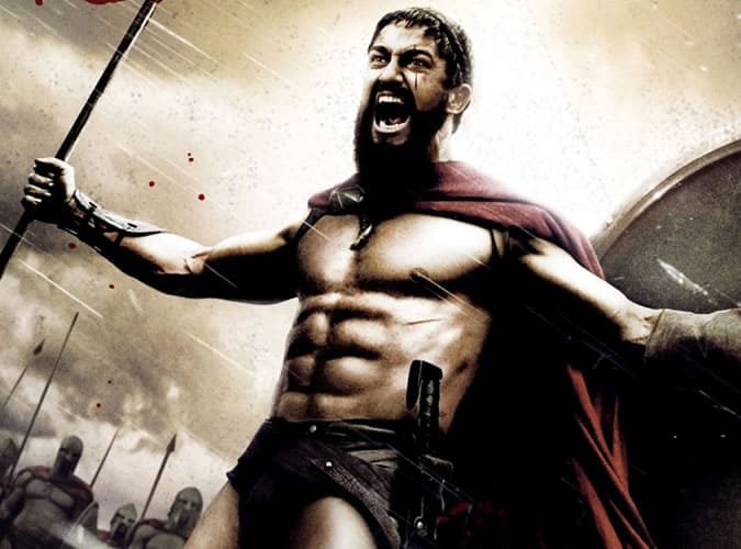 Gerard Butler in 300 - Best Men's Hollywood Bodies