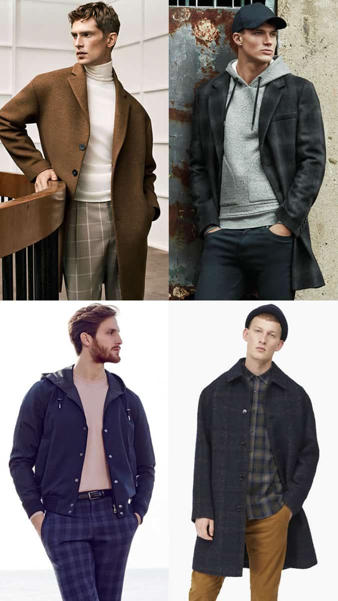 Men's Checked Clothing Outfit Inspiration Lookbook