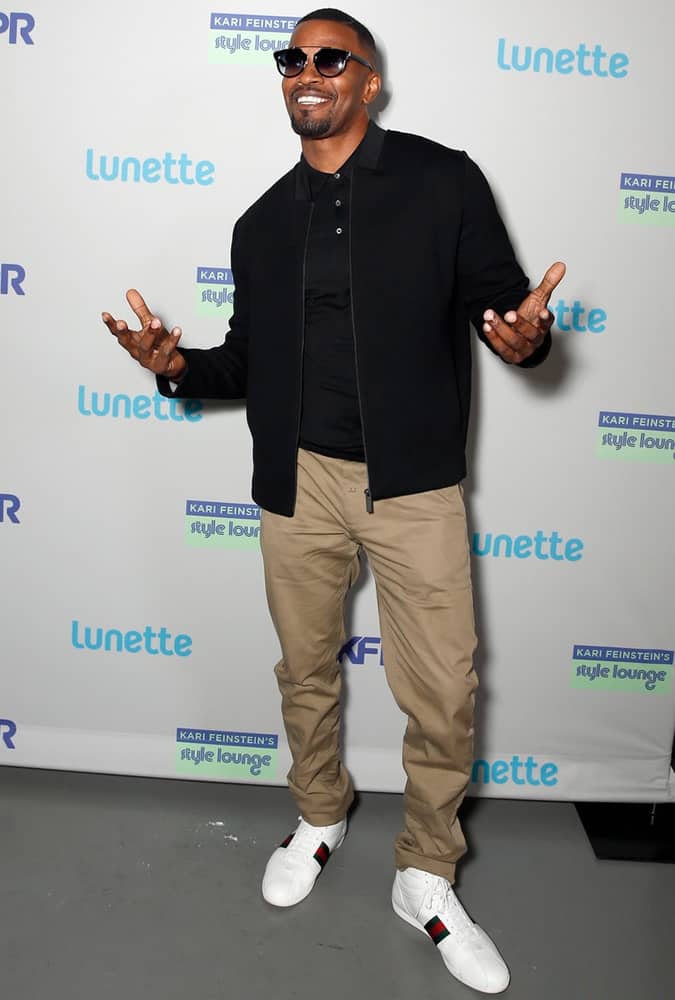 Jamie Foxx at Kari Feinstein’s Style Lounge, LA