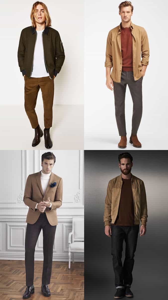 Men's Neutrals Outfit Inspiration Lookbook