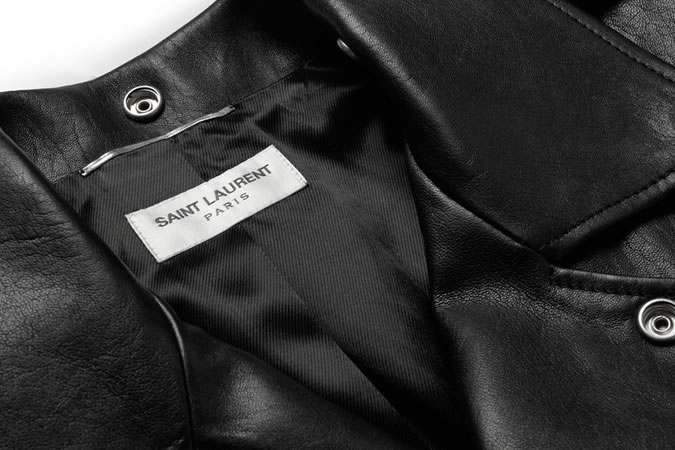 Saint Laurent Label Close-up