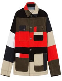 Kitsune Patched Worker Jacket