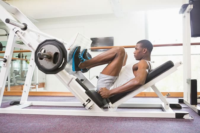 Train legs on a Monday