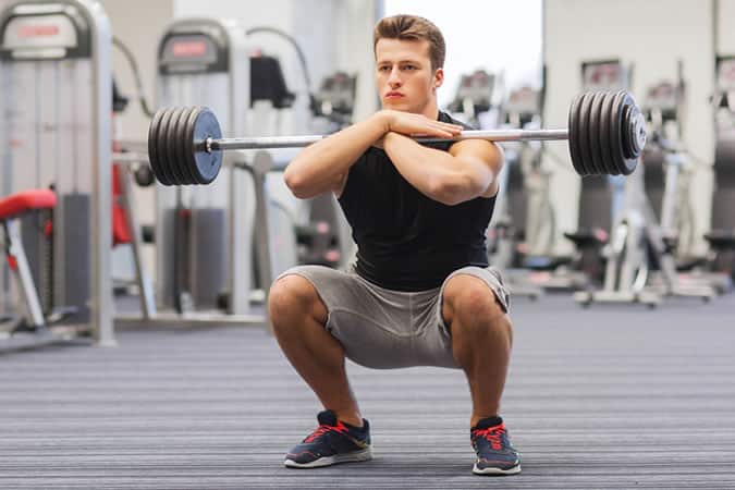 Legs workout complex circuit