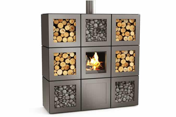 Speetbox by Starck Modular Stove