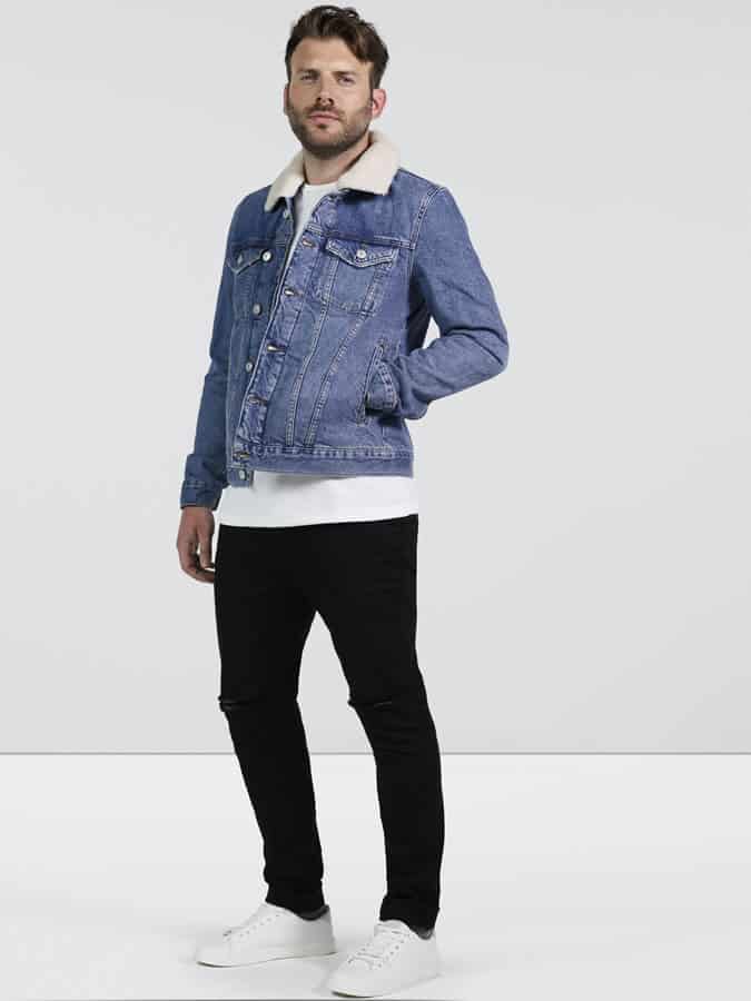 How to wear double denim