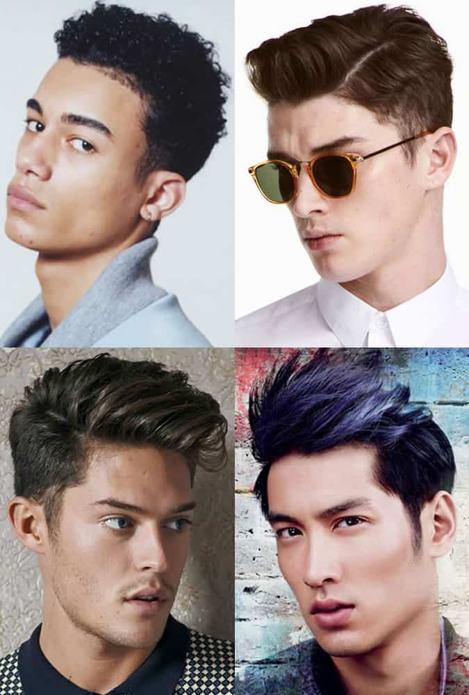 Men's Sideburns with a fade