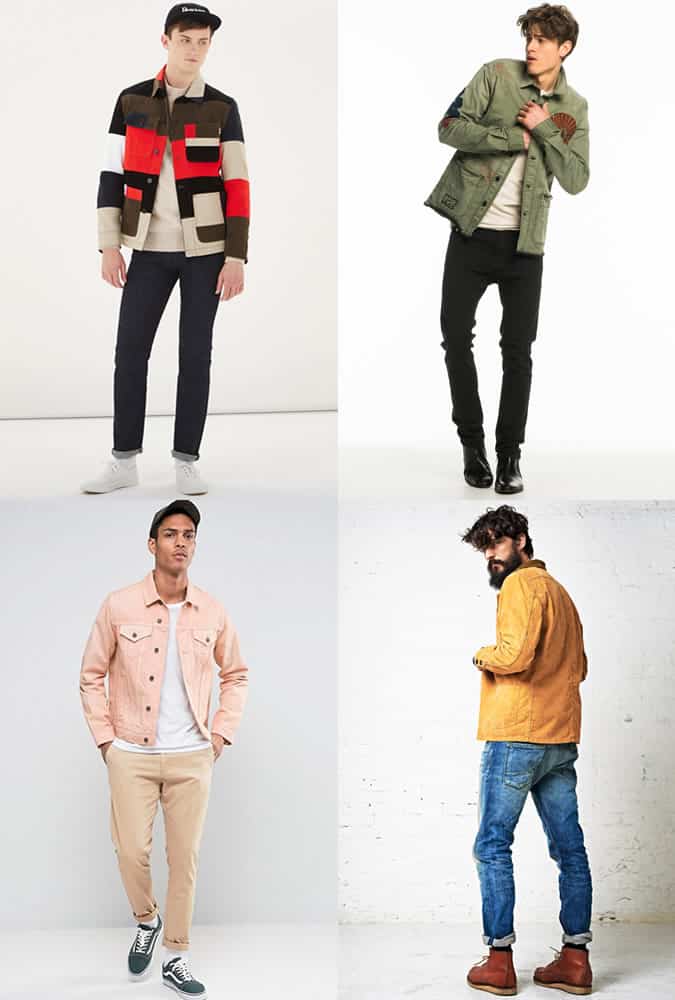 Men's Statement Worker Jackets outfit inspiration lookbook - autumn/winter 2016 fashion trend