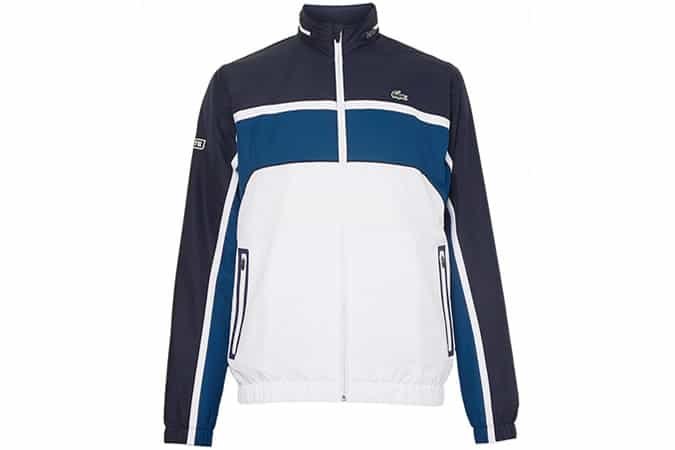 Lacoste Hooded Colour-Block Jersey Tracksuit