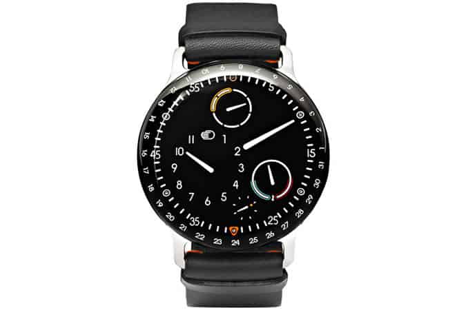 Ressence Type 3 Titanium And Leather Watch