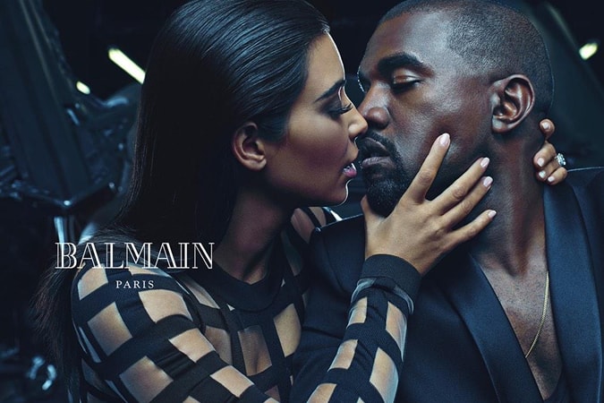 Kim Kardashian & Kanye West's Balmain 2016 Advertising Campaign