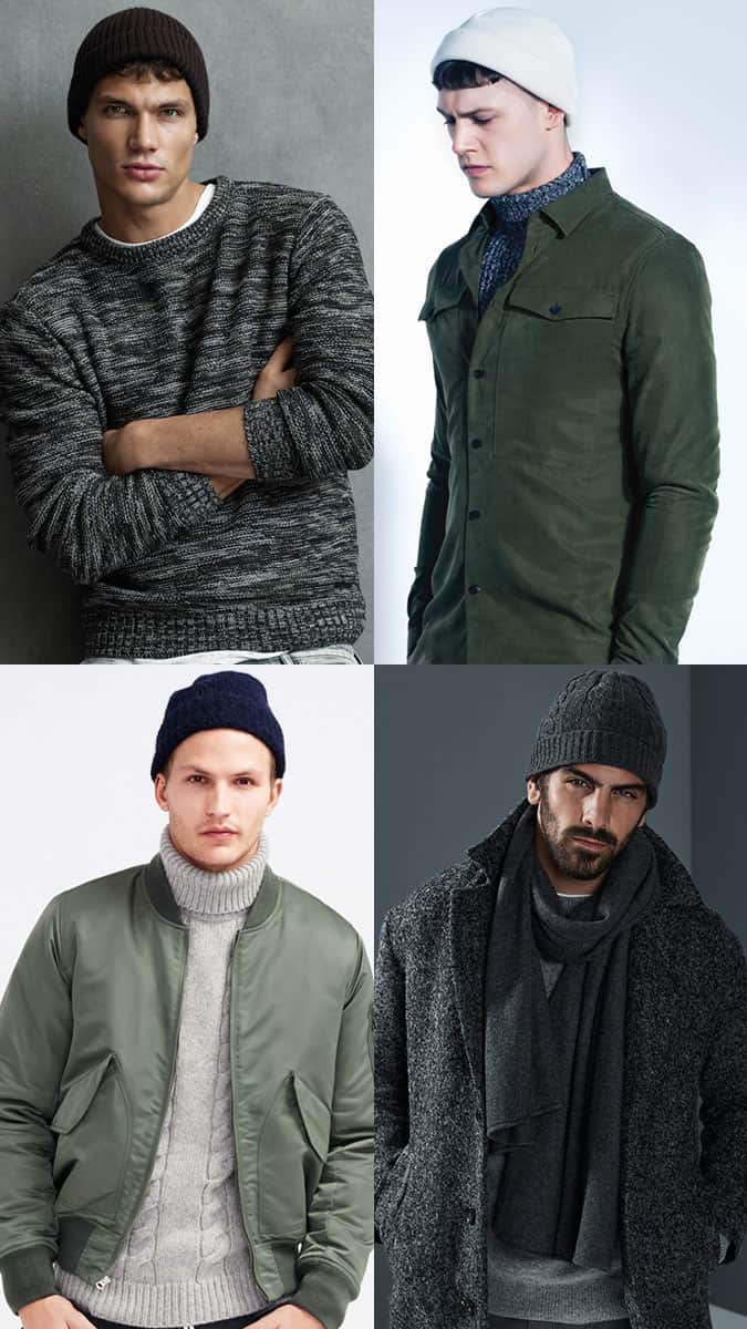Men's Beanies Outfit Inspiration Lookbook - Autumn/Winter 2016 Accessory Trends