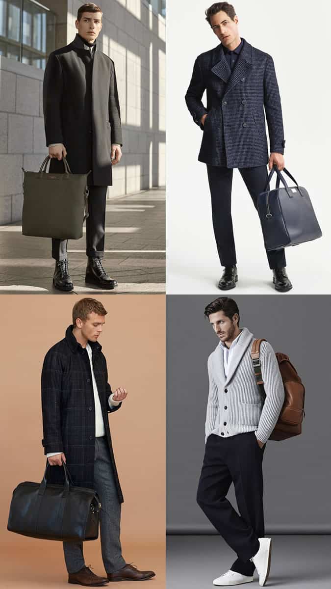 Men's Large Bags Outfit Inspiration Lookbook - Autumn/Winter 2016 Accessory Trends